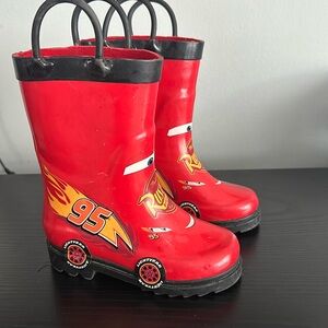 Lightening McQueen rain boots